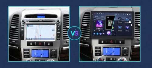 Estéreo de automóvil 4 Nuclear 2G+32G para Hyundai Santa Fe 2 con Bluetooth y Aux 2