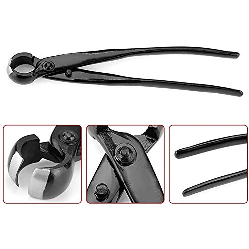 Fdit Garden Branch Cutter Beginner Professional Manganese Steel Alloy Round Trimming Concave Bonsai Tools(210Mm) #TOP3