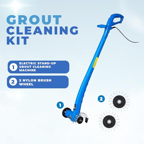 Electric Stand-Up Grout Cleaner