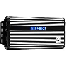 Hifonics ZTH-1525.1D Zeus Theta Compact Mono Channel Car Audio Amplifier Silver Class D Amp, 1500-Watt, Onboard Electronic Crossover, Built-in Bass Control, Bass Remote Included