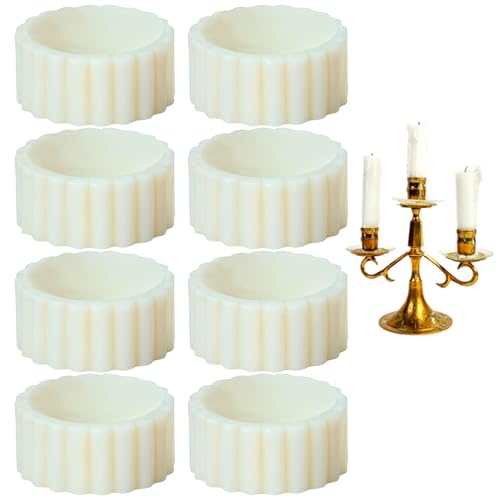 Heclia 8PCS Silicone Taper Grips