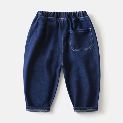 Boys Casual Denim Pants for Kids - Stylish Pocketed Long Trousers - Perfect for Daily Wear Beach School and2