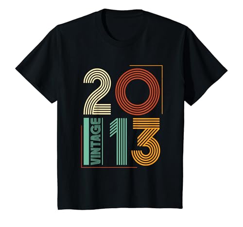 Bambino Maglietta divertente 2013 per ragazzi, edizione limitata BDay 2013 Birthday Maglietta