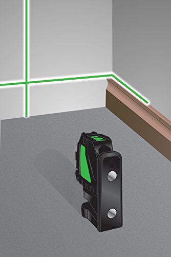Johnson Level & Tool 40-6656 Self-Leveling Cross-Line Laser With Greenbrite Technology, Green, 1 Laser #TOP2