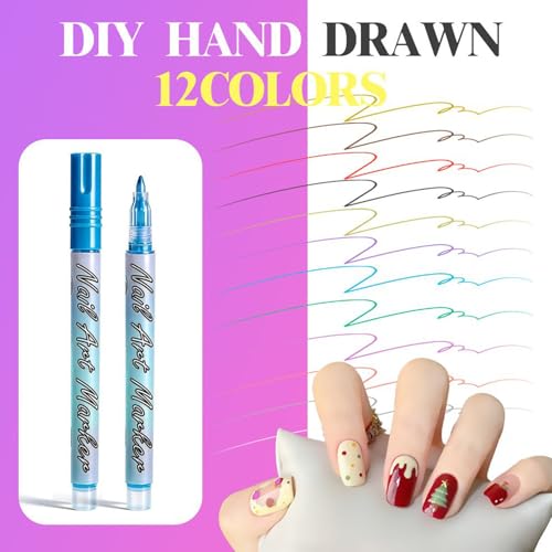 Crayons de manucure séchage rapide contre les bavures - 7