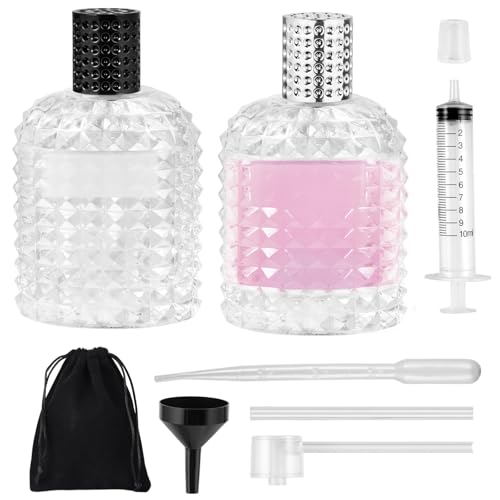 【ELEGANTE E PRATICO】 La boccetta profumo ricaricabile non è solo adatta per il profumo, ma anche per il riempimento di oli essenziali, dopobarba e altri liquidi. La raffinata bottiglia di profumo di un delicato blu è perfetta per riempire per amici uomini o donne, rappresentando un regalo eccellente.