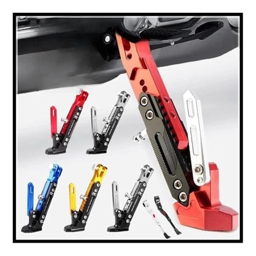 Accessoires de béquille M3 support latéral moto réglable - 4