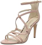 Perfect fit with memory foam Buffalo Damen MERCY2 Sandale mit Absatz, Lizard Rose, 37 EU