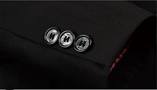 Yanlu 6 Piece Formal Boys Suits Sets Size 12 Black Boy Tuxedo Suit Blazer Pants Vest Shirt Necktie And Bow Tie #TOP7