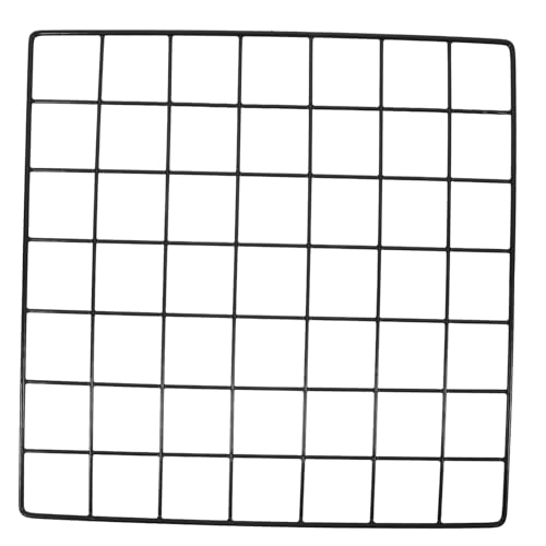 Wakauto Decorative Wall Hanging Grid for Photo Modern Aesthetic Iron Wire Grid Panel