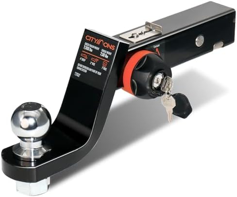 Endo-Hitch Trailer Ball Mount, Reduce Sway Anti-Rattle, 4