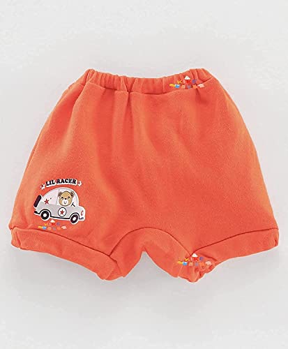 Image of KIKE New Born Baby Pure Cotton Printed Regular Fit Sando Innerwear Baniyan Kids Vest Infants Sleeveless Undershirts for Cute Boys Girls 0-24 Months Pack of 6