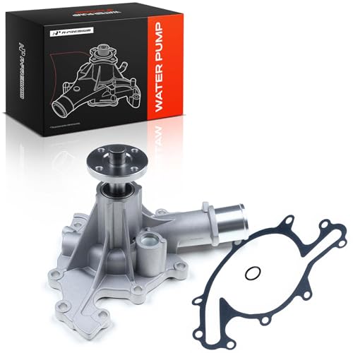 A-Premium Engine Water Pump with Gasket Compatible with Ford Mustang 1996-2004, Thunderbird 1996-1997 & Mercury Cougar 1996-1997, V6 3.8L Gas by A-Premium - Used condition - US$46.61