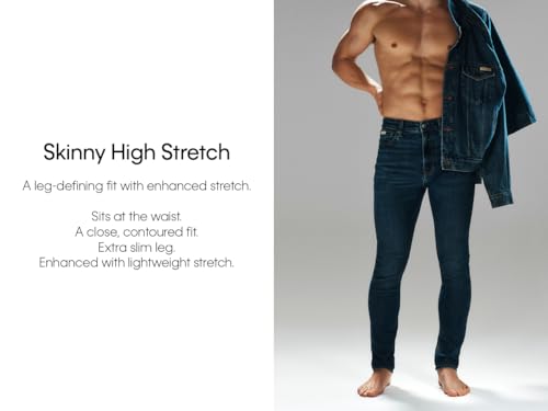 Image of Calvin Klein Men's Skinny High Stretch Jeans