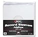 50 BCW 12" Paper & Plastic Polylined Record Inner Sleeves for LP Vinyl Record Albums