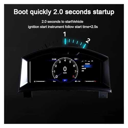 Velocímetro digital LCD 12.3 pulgadas para tablero Opel Astra 2004-2010 4