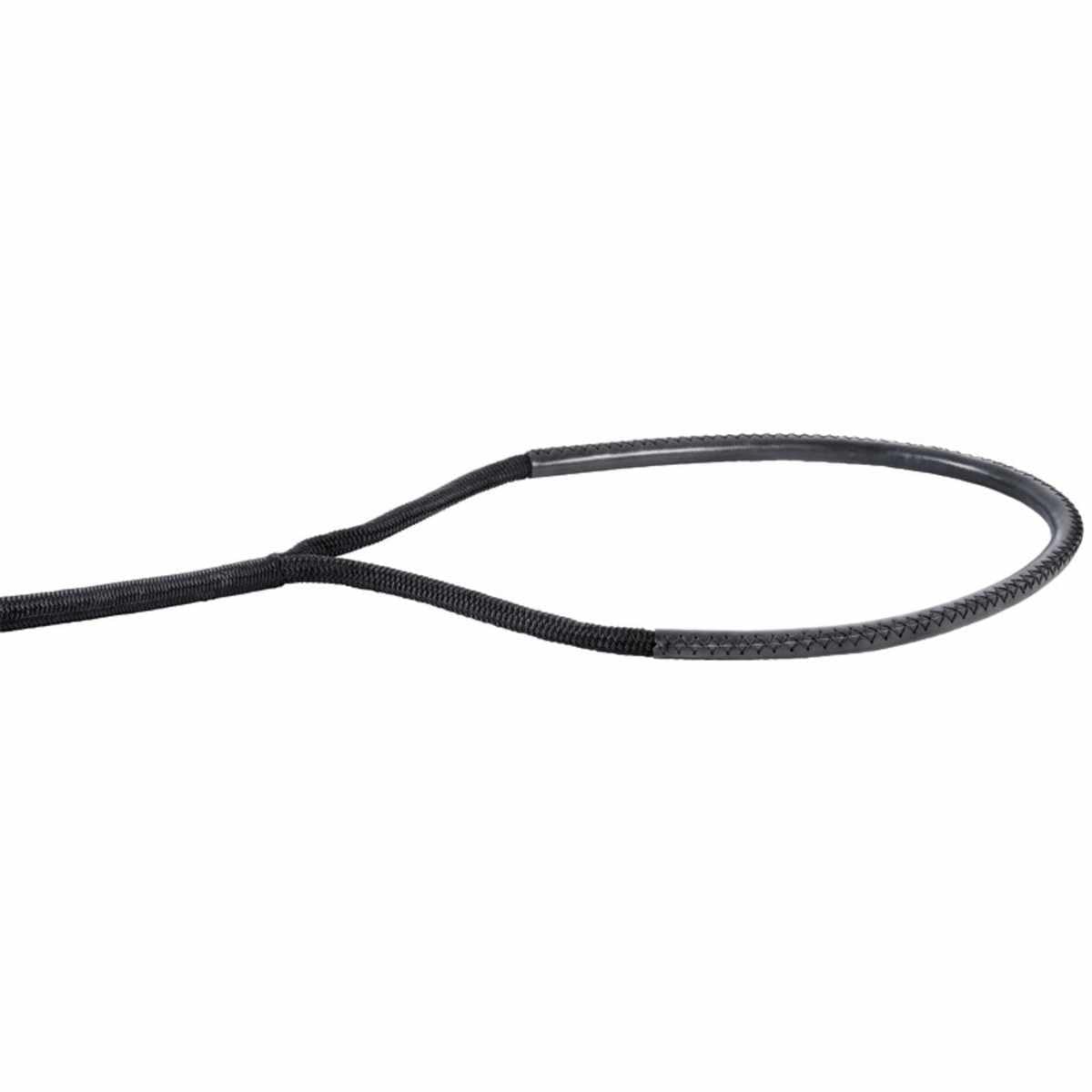 Boot Festmacherleine mit Auge, Osculati, 14 mm x 9 m, Schwarz | Mooring Leine und Tauwerk für Segelboot, Motorboot, Schiff und Marine