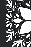  222 Seiten, Notizbuch, Notizheft , Notizblock, Notes, etwas größer als DIN A5 - TOP Geschenkidee– 111 Blatt – gepunktet – dotted grid – Punkteraster - tolles Format - Blumen