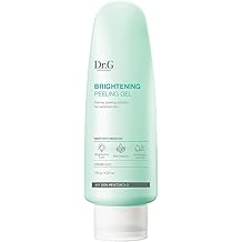 Dr. G Brightening Peeling Gel - Korean Skincare for Glowy Skin - Aqua Gommage Facial Exfoliator - Hyaluronic Acid, Ceramides, Vitamin C - Smooth Skin Texture, Low Irritation - Bulk Items - 4.23 fl oz
