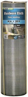 Midwest Air Tech/Import 308241B 36-In. X 100-Ft. Galvanized Hardware Cloth Hardware Cloth