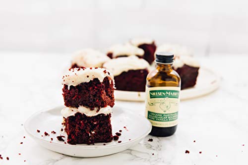 Nielsen-Massey Organic Fairtrade Madagascar Bourbon Pure Vanilla Extract,4 ounces (packaging may vary)