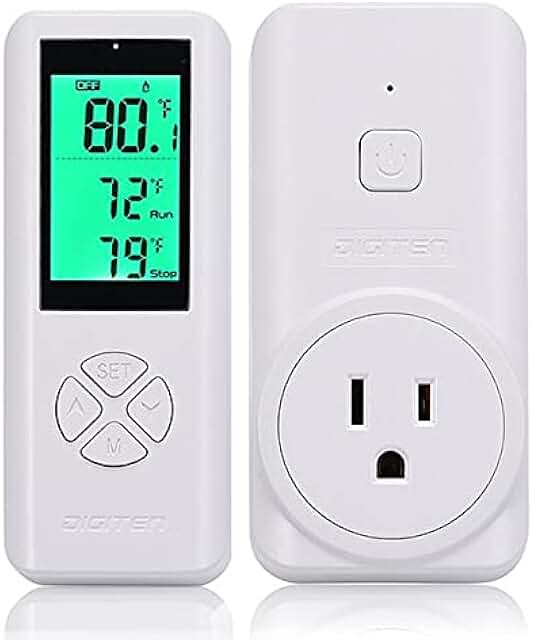 Wireless Thermostat with Remote Sensor