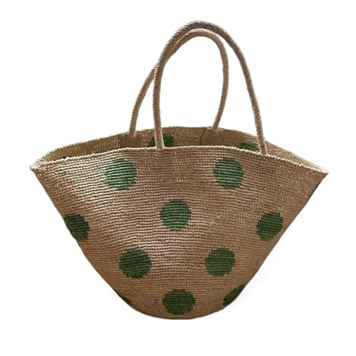 Sac de paille grand volume pour ranger facilement toutes vos affaires de plage