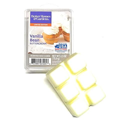 Better Homes and Gardens 2018 Limited Edition Vanilla Bean Buttercream Wax Cubes