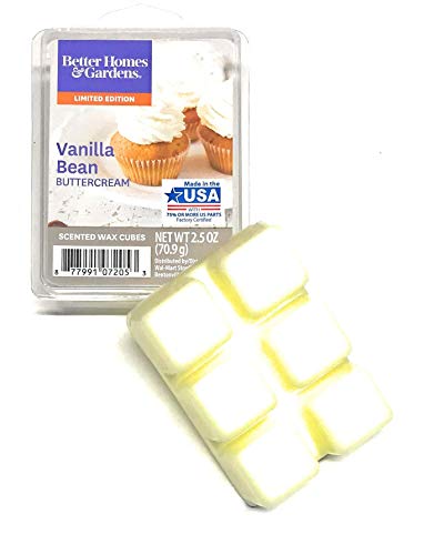 Better Homes and Gardens 2018 Limited Edition Vanilla Bean Buttercream Wax Cubes
