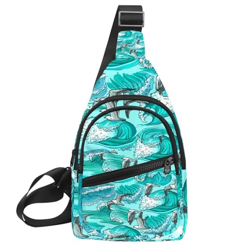 Mochila bandolera de pecho para liberar tus manos en caminatas y recorridos turísticos exteriores