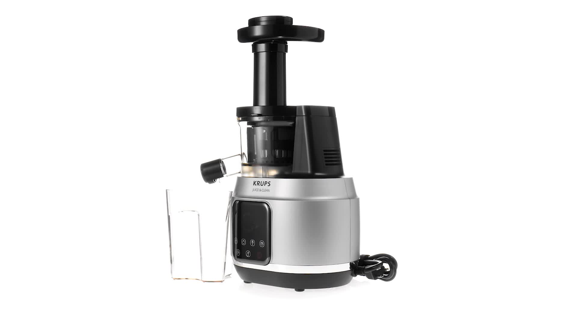 Krups ZB420EMX Juice \u0026 Clean - Extractor de Jugos prensado en Frío, 150W y  4 velocidades, presión lenta y suave para extraer la mayor cantidad de  nutrientes y vitaminas : Amazon.com.mx: Hogar