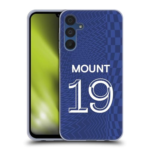 Funda Chelsea Galaxy A15 evita arañazos con silicona flexible del club blue