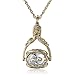 1928 Jewelry Vintage-Inspired Rotating Crystal Necklace, 30"