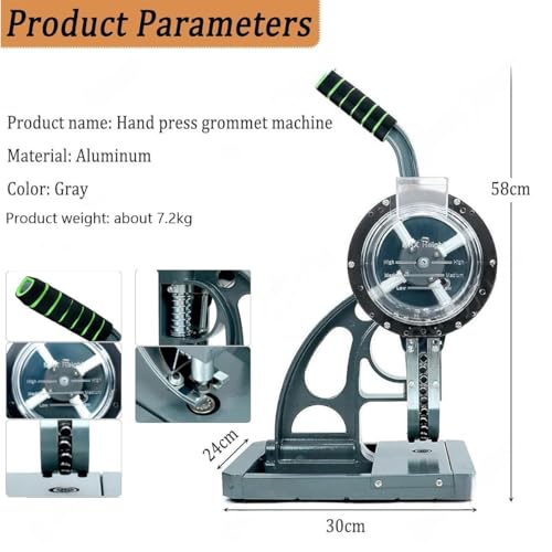 Machine à œillets 12mm semi-automatique pour bannières et signalétiques - 3