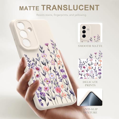 Image of Designed for Samsung Galaxy S26 Plus Case for Women, White Floral