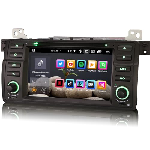 Erisin [4G+64G] 8 Kern Android 13 Autoradio für BMW 3er E46 M3 Rover 75 MG ZT