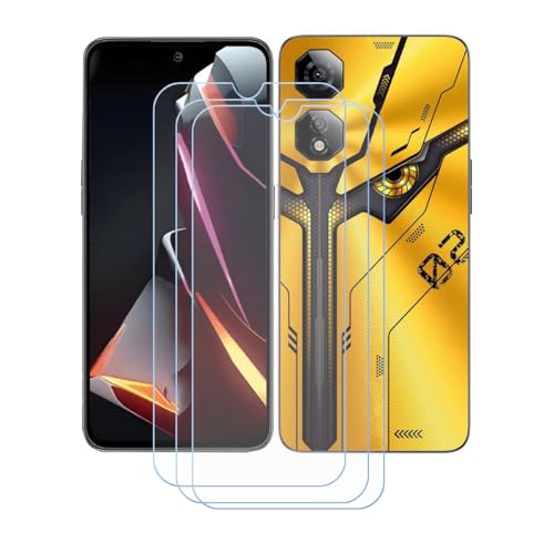 BMPNLSZ [3 Piezas Protector de Pantalla para ZTE Axon 70,9H Dureza HD Anti-caída/Anti-rasguños Sin Burbujas Cristal Templado Vidrio Templado (6,7').