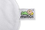 Bezug für Mimos Babykopfkissen Gr. M - weiß