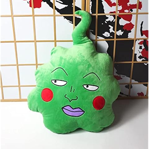 JunziWing Mob Psycho 100 Plush Toy, Anime Dimple Figure Soft Pillow, Kawaii Cosplay Stuffed Doll, Kid Birthday 50cm Cover