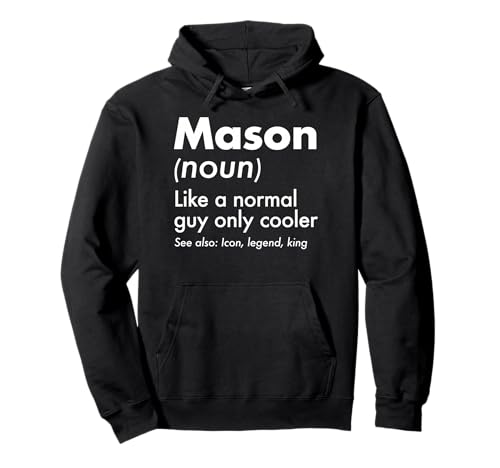 Mason Like A Normal Guy Only Cooler Legend King �t�@�[�X�g�l�[�� �p�[�J�[