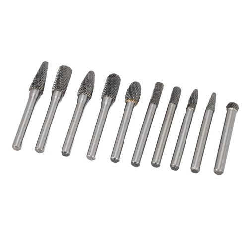 Set de 10 Fresas Rotativas de Carburo de Tungsteno miniatura 6