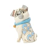 Enesco Disney Traditions by Jim Shore Figurine Miniature Pocahontas Percy Le Chien Carlin, 8,5 cm, Multicolore