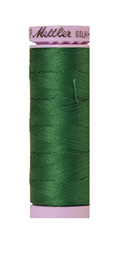 Hilo de algodón Mettler Silk-Finish 150 m verde brillante miniatura 1