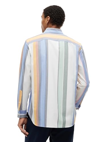 Image of Tommy Hilfiger Men's Long Sleeve Oxford Shirts in Regular Fit, Men's Button Down Shirts, Also Available in Big and Tall
