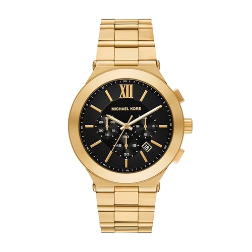 La mejor selección de Reloj Michael Kors Hombre Dorado del mes. 42 Michael Kors Reloj mk9220 billie de acero inoxidable en color dorado con cronógrafo para hombre