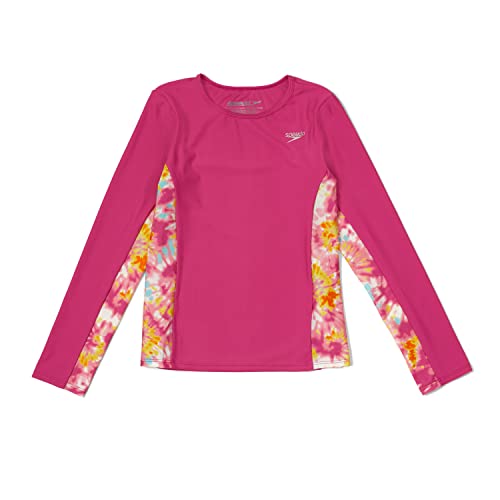 Image of Speedo Girl's Uv Swim Shirt Long Sleeve Rashguard