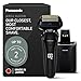 Panasonic Electric Razor for Men, Electric Shaver, ARC6 Six-Blade Electric Razor with Premium Automatic Cleaning and Charging Station, ES-LS9A-K (Black)