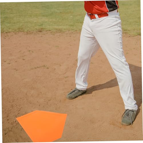 Base de baseball en caoutchouc Mikinona ensemble de 5 plaques imperméables pour softball - 4