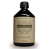 Olivenblatt-Extrakt 500ml Sparflasche Standard 70% Olivenblattextrakt, 30% Glycerin (angenehmerer Geschmack)