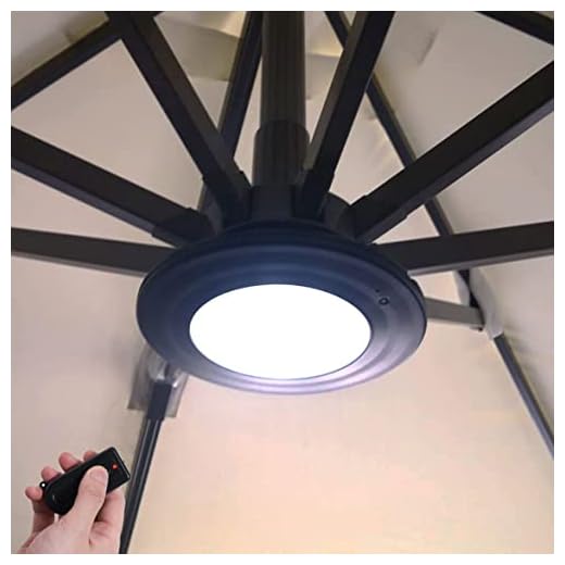 Best buy umbrella lighting Happetite Rechargeable Umbrella Lights